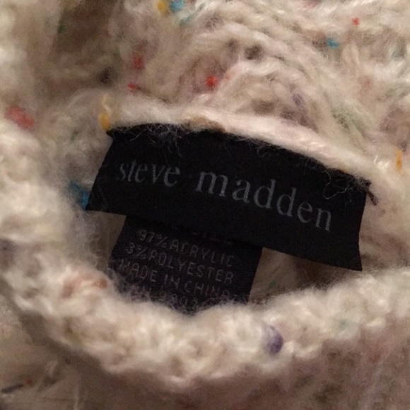 STEVE MADDEN Speckled Cable Beanie - Picture 4 of 5